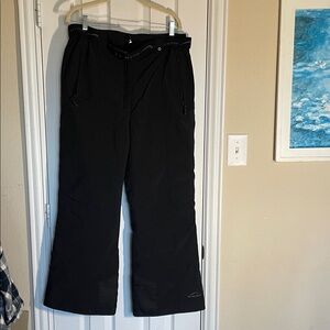 Polar edge ski pants, keystone, black, size xl